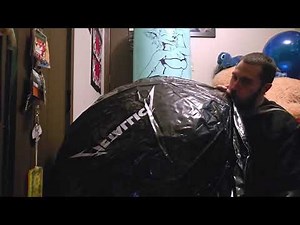 Giant Metallica Beach Ball Inflation ASMR Inflate