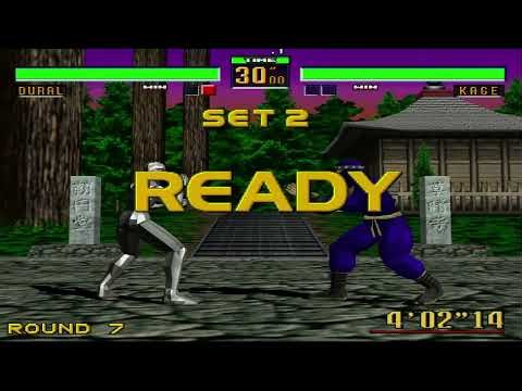 Virtua Fighter 2(PS3)-Dural Playthrough