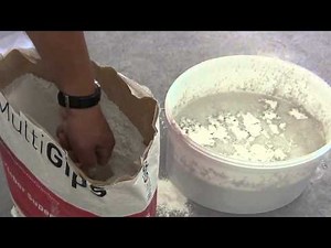 Gipskleber ansetzen 001