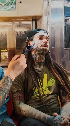 My mission is to capture people’s souls in my art. I cannot wait to meet you all at the opening of my solo exhibition ‘UNDERGROUND’. I’m so honored that it will be hosted by the best art agent in the world #ArthurLewis. I’m so lucky! 🙏🏼♥️ | Devon Rodriguez