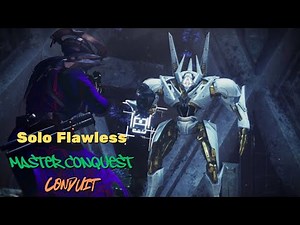 Solo Flawless Master Conquest - Conduit Completion - Destiny 2 Edge Of Fate