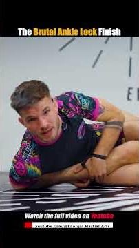 Ankle lock details 🦵🏼🔒 #bjj #jiujitsu #grappling