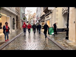 4K | Gibraltar Main Street Walk | Ocean Village | January 2025