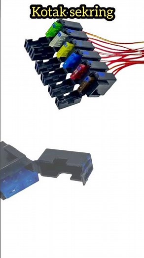 #fyp #transteknis fuse box and amperage color code