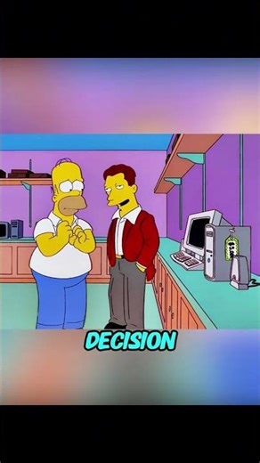 Homer kicked the fake Homer in the groin #anime #animerecap #TheSimpsons