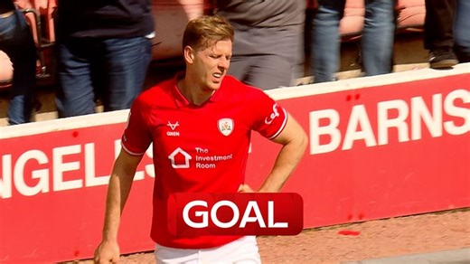 Barnsley vs Bradford City: Roberts own goal breaks 10-man Barnsley as Bradford turn it around