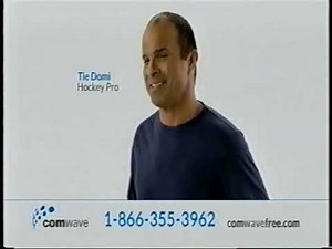 Comwave commercials with Tie Domi 2013