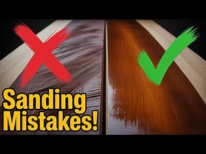 Why Your Sanding Ruins Wood Finish (And How to Fix It)