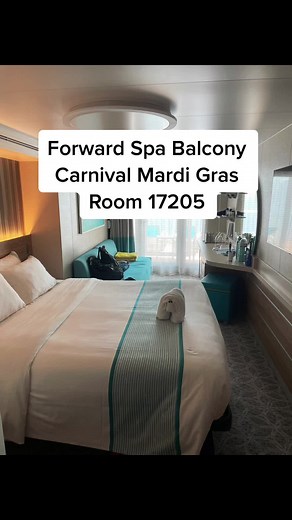 Carnival Mardi Gras Cloud 9 Spa Balcony Stateroom Tour