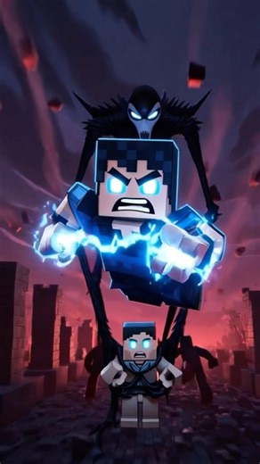 Minecraft and Roblox survival to slender man #superhero #powers #mythicalsuperhero #supervillain