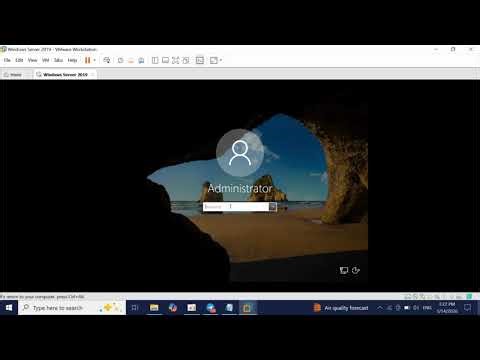 How to set up Windows Server 2019 on VMware | Video Part01