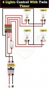 184K views · 3.1K reactions | 4 Lights Control With Twin Timer...