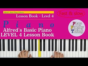 Processional from Pomp and Circumstance No 1 (p.20) - Alfred's Basic Piano Level 4 - Lesson Book