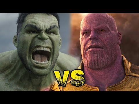 Thanos vs. Hulk. Marvel Rap Battle