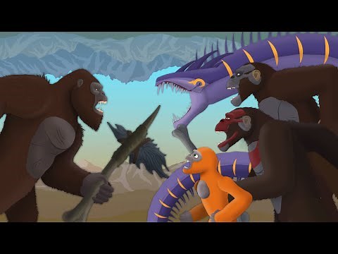 Kong vs Great Apes vs Drown Viper | Godzilla x Kong (Part 2)