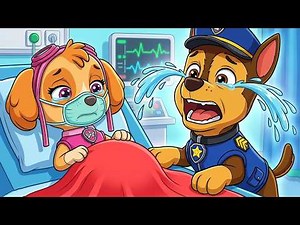 Chase's Ultimate Breakdown Over Sick Pregnant Skye 💔 | PAW Patrol Animation