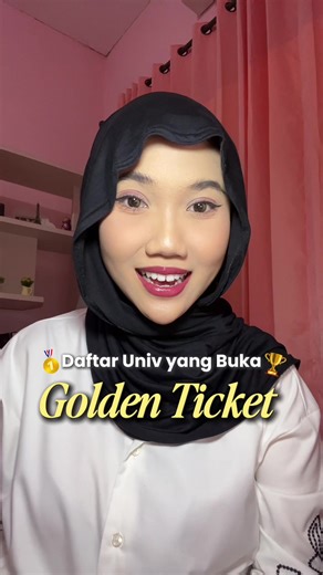 Jalur Golden Ticket Universitas 2026: Persiapkan Berkasnya!
