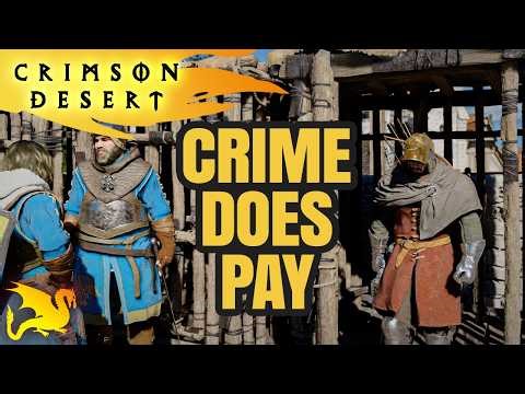 Crime Guide (Stealing, Pickpocketing, Fines, Bounties...) - CRIMSON DESERT