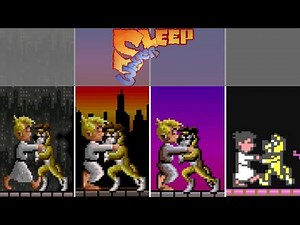 Sleepwalker -Versions Comparison- #101 #retrogaming #amiga #cd32 #atariste #msdos #c64 #snes