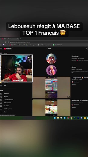 Lebouseuh et sa base Fortnite : numéro un français !