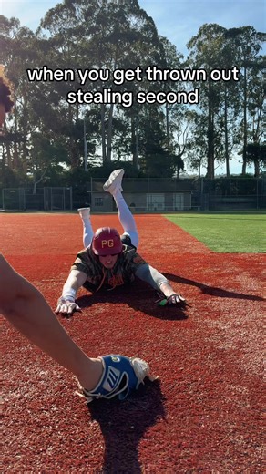 The Thrill of Baseball Stealing Second Base