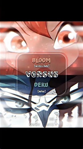 BLOOM『WINX CLUB』VS DEKU | MIDORIYA『BOKU NO HERO』
