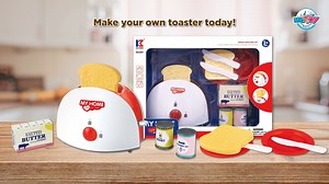 16K views · 130 reactions | Get ready for imaginative playtime! Let your little ones explore the world of cooking with our toaster playset!  ​ 8961941 Toaster Playset - RM33.00 ​ #MRTOY #AlwaysFun #ToyJoy #toaster #bread #playset #littlechef | MR TOY | Facebook