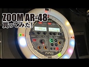 ZOOM ARQ AR-48 が届いたのでお試しプレイ！