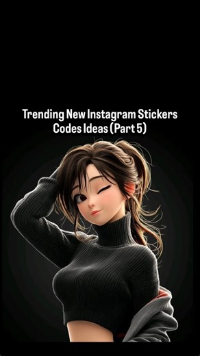 Trending New Instagram Stickers Codes Ideas part 5#viral#instagrams#aestheic#sticker#viral#shorts
