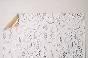 wander & roam Leather Play Mat | Non-Toxic | Waterproof and Sand Proof Beach Mat | Wipeable High Chair Floor Mat | Soft Baby Floor Mat | Portable Play Mat (Wildflowers)