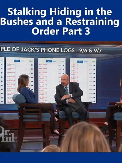 48K views · 446 reactions | Dr. Phil Season 16, Episode 7 Part 3 Stalking, Hiding in the Bushes, and a Restraining Order A Teen Girl's Obsession With Her Ex-Boyfriend. | Machine Hunter | Facebook