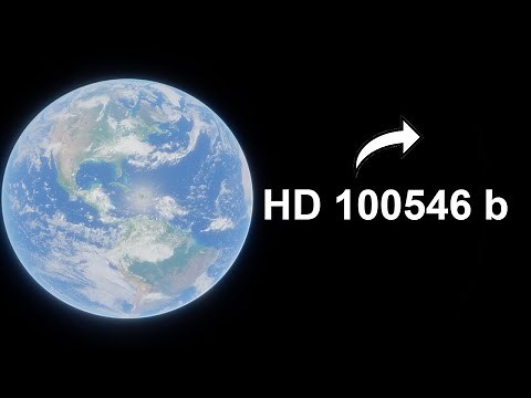 Traveling to HD 100546 b: The Biggest Exoplanet Ever Discovered - Space Engine
