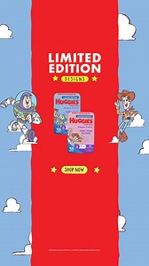Celebrate 30 Years of Toy Story with our Huggies Limited Edition Designs. Available online and in stores from February 1st to April 30th. Get it while stock lasts, at IGA baby! | Huggies