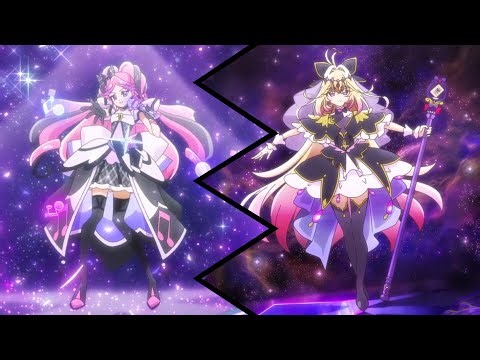 Cure Arcana Shadow & Cure Kiss Group Transformation 🖤