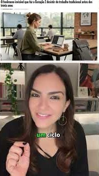 Jovens largam o emprego sem saber pra onde ir.