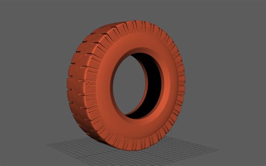 Maya轮胎制作