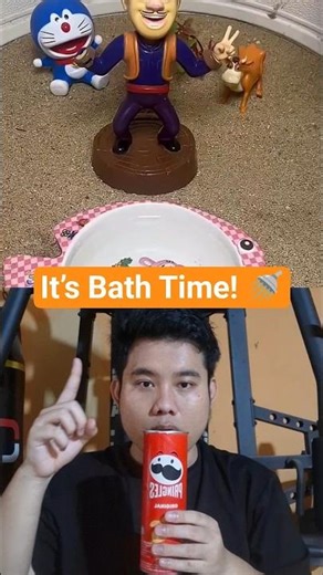 Bath Time Routine! 🚿😆 #shorts #funnyvideo #funny