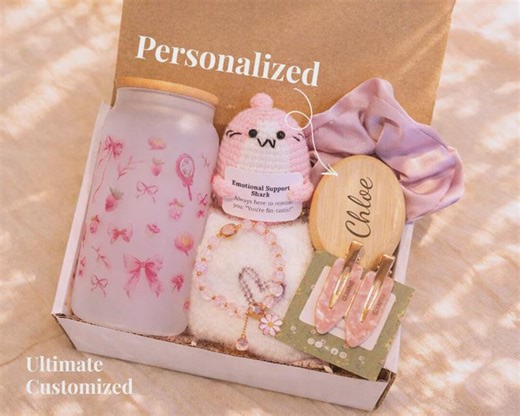 Custom Easter Gift Box for Tween Gift Basket Filled Easter Favor Boxes Kid Hamper Care Package for Teen Girl Easter Treat Bags Teen Birthday - Etsy