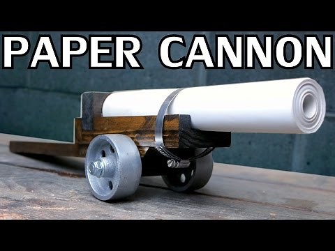 Building a Paper Cannon | Black Powder - NightHawkInLight