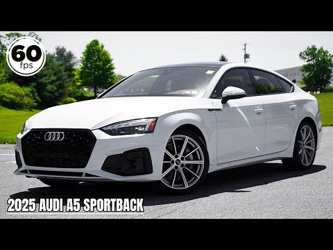 2025 Audi A5 Sportback Review | The BEST LOOKING Luxury Sedan?