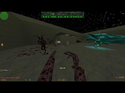 Counter Strike 1.6 Zombie mod BIOHAZARD IP: 141.98.10.43:27015