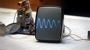 A CRT Audio Visualiser For When LEDs Just Won’t Do
