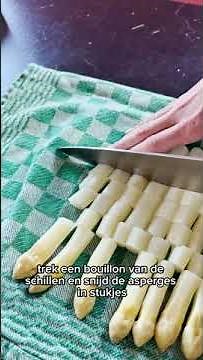 24Kitchen | Risotto met Witte Asperges | Bibi's Seizoensgroenten