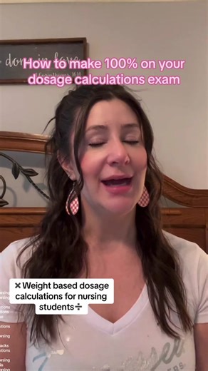 ➗✖️Use this method for working dosage calculation questions in nursing school & NEVER miss another dose calc question again! ✅You’ll want to save this one so you can come back to it later! #nursingschool #nursingstudent #medmath #dosagecalculations #nursingschoolhacks #nursingstudenttips #nursingschoolexams