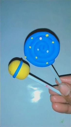 HOW TO MAKE LOLLIPOP 🍭 WITH CLAY #short #shorts #minecraft #miniature#viralshorts#viral #viralvideo