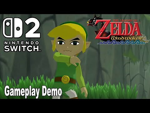The Legend of Zelda The Wind Waker Nintendo Switch 2 Gameplay Demo