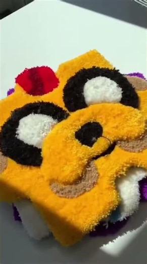 Making carpets from strong wool yarn step by step