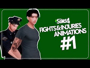 Sims 4 Animation Pack | Fights & Injuries #1 (FREE ACCESS)