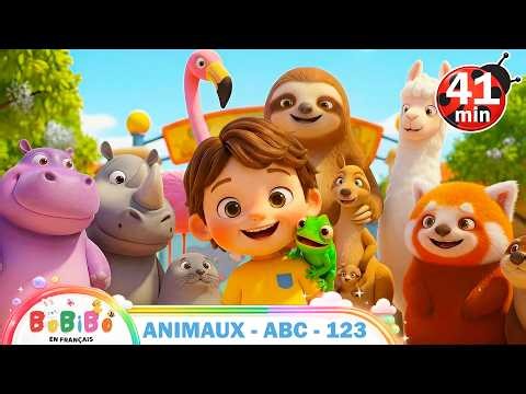 Animaux 🦁, Alphabet 🔤 & Nombres 1 à 10 🔢 | Compilation Éducative pour Bébé | BoBiBo en Français