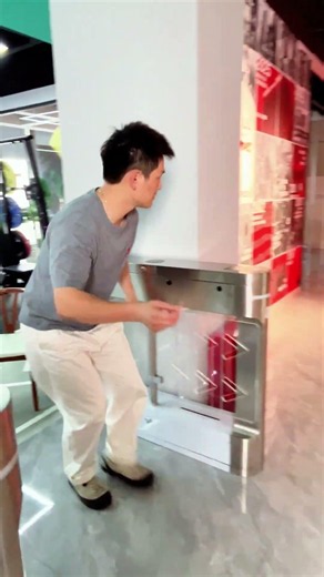 Our new "AI-powered" automated check-in system 🤖💼